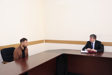 Rayon icra hakimiyyətinin başçısı Səbuhi Abdullayev tərəfindən növbəti vətəndaş qəbulu keçirilib