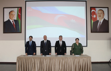 “Dünya səviyyəli liderlik – Suverenliyin bərpası və Rəqəmsal Azərbaycanın quruculuğu” mövzusunda tədbir keçirilib