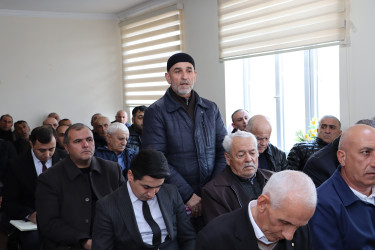 Növbəti səyyar qəbul rayonun Aydınqışlaq kəndində keçirilmişdir