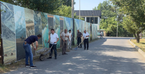 XV Beynəlxalq Musiqi Festivalı ərəfəsində ümumrayon iməciliyi keçirilmişdir