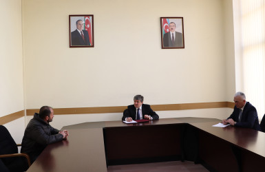 Rayon icra hakimiyyətinin başçısı Səbuhi Abdullayev tərəfindən növbəti vətəndaş qəbulu keçirilib