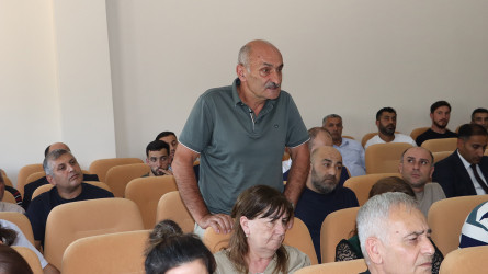 Qəbələ rayonu Vəndam qəsəbəsində növbəti səyyar qəbul keçirilmişdir