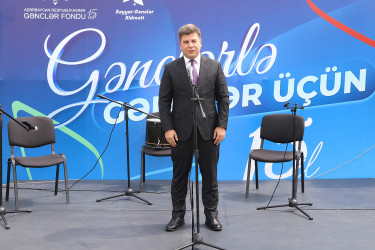 Qəbələdə “Səyyar Gənclər Xidməti” layihəsinin açılış mərasimi keçirilmişdir