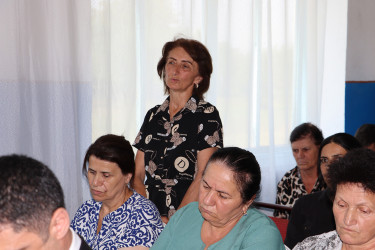 Qəbələ rayonunda növbəti səyyar qəbul Zalam kəndində keçirilmişdir
