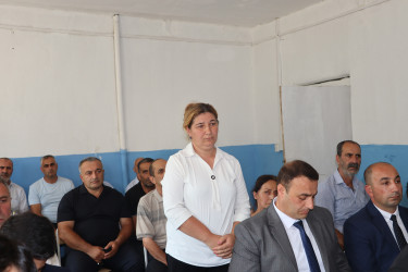 RİH başçısının növbəti səyyar qəbulu rayonun Mıxlıqovaq  kəndində keçirilmişdir