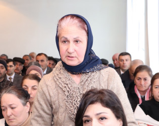 Növbəti səyyar qəbul rayonun Çuxur Qəbələ kəndində keçirilmişdir