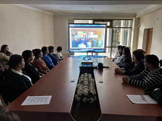 "Ana dilimizi sevək və qoruyaq" adlı tədbir keçirilib