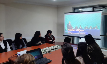 "Heydər Əliyev və Azərbaycanda dövlət qadın siyasəti" adlı tədbir keçirilib
