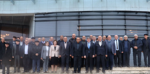 Qəbələdə ağsaqqallarla görüş keçirilib