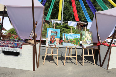Qəbələdə "GabalaFest" çərçivəsində yarmarkanın rəsmi açılışı olub.