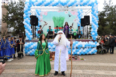Qəbələdə ənənəvi Novruz şənliyi keçirilmişdir