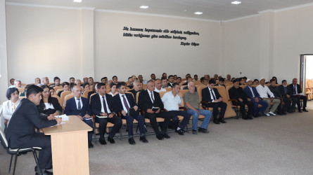 Qəbələ rayonu Vəndam qəsəbəsində növbəti səyyar qəbul keçirilmişdir