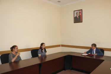 Qəbələ Rayon İcra Hakimiyyətinin inzibati binasında vətəndaşların qəbulu keçirilmişdir
