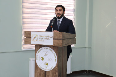 Qəbələ Dövlət Peşə Təhsil Mərkəzində aqrar sahə ilə bağlı görüş keçirilmişdir.