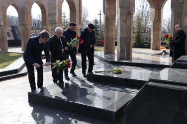 Qəbələ şəhərində Xocalı soyqırımının 34-cü ildönümünə həsr olunmuş anım tədbiri keçirilib