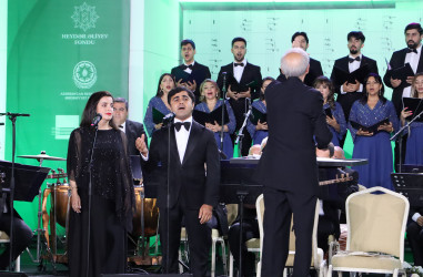 XIV Qəbələ Beynəlxalq Musiqi Festivalının təntənəli açılış mərasimi olub