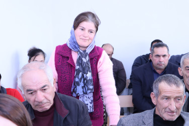 RİH başçısının növbəti səyyar qəbulu Mamaylı kəndində  keçirilmişdir