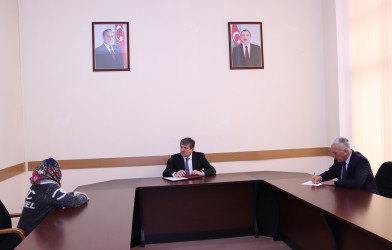 Qəbələ RİH-də növbəti vətəndaş qəbulu keçirilmişdir.