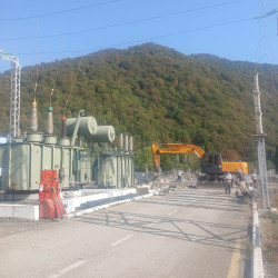 Qəbələdə 110/35/10 kV-luq Laza yarımstansiyası yenidən qurulur