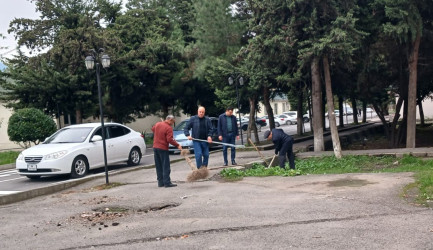 Qəbələ rayonu ərazisində “Konstitutsiya və Suverenlik ili” çərçivəsində növbəti iməcilik keçirilmişdir
