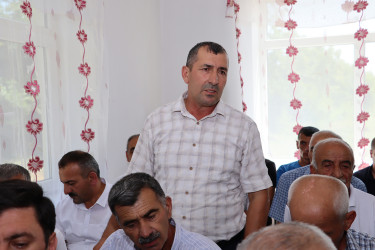 RİH başçısının növbəti səyyar qəbulu Kötüklü kəndində  keçirilmişdir