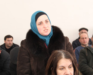 Qəbələ rayonunun Həmzəli kəndində növbəti səyyar qəbul keçirilmişdir
