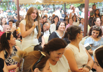 "GabalaFest" çərçivəsində Azərbaycanın tanınmış detektiv yazıçısı, bestseller əsərlərin müəllifi Elxan Elatlı ilə görüş və imza saatı keçirilib