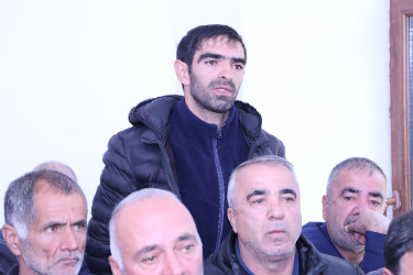 RİH başçısının növbəti səyyar qəbulu Laza kəndində  keçirilmişdir