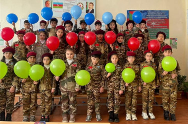 Qəbələ ümumtəhsil müəssisələrində “8 Noyabr – Zəfər Günü”nə həsr olunmuş silsilə tədbirlər keçirilib