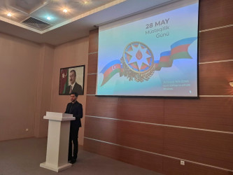28 May – Müstəqillik Günü münasibətilə "İstiqlalın sədası" adlı tədbir keçirilib
