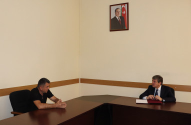 Qəbələ RİH-də vətəndaşların növbəti qəbulu keçirilmişdir