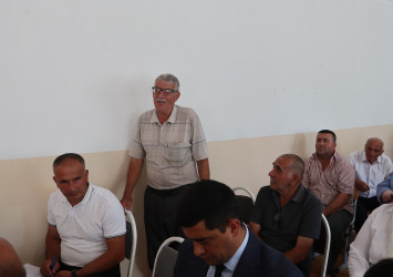 Növbəti səyyar qəbul rayonun Tikanlı kəndində keçirilmişdir