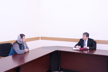 Qəbələ RİH-də növbəti vətəndaş qəbulu keçirilmişdir.