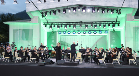 XIV Qəbələ Beynəlxalq Musiqi Festivalının təntənəli açılış mərasimi olub