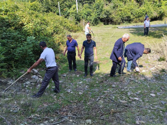 Qəbələ rayonunda Ümumrespublika Təmizlik Marafonu çərçivəsində iməcilik aksiyası keçirilmişdir