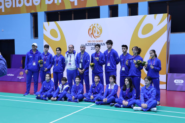 Azərbaycanın badminton millisi III MDB Oyunlarını 7 medalla başa vurub