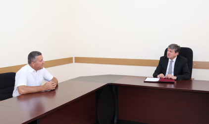 Rayon icra hakimiyyətində növbəti dəfə vətəndaş qəbulu keçirildi