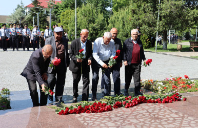 Qəbələ rayonunda “15 iyun - Milli Qurtuluş Günü”nə həsr edilmiş tədbir keçirilib