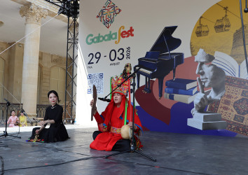 Qəbələdə "GabalaFest" çərçivəsində yarmarkanın rəsmi açılışı olub.