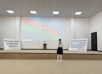 Qəbələdə 5 oktyabr- Beynəlxalq Müəllimlər Günü münasibətilə tədbir keçirilib.