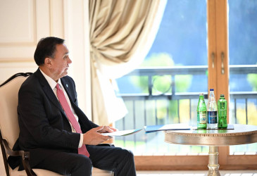 İlham Əliyev Qəbələdə Türk Dövlətləri Təşkilatının Baş katibini qəbul edib