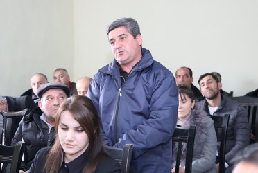 Növbəti səyyar qəbul rayonun Tüntül kəndində keçirilmişdir