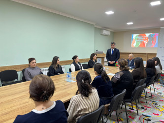 ​​​​​​​"Qadın hüquqlarının müdafiəsi və gender bərabərliyi" adlı tədbir keçirilib.