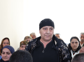 Qəbələ RİH Başçısı Səbuhi Abdullayev Tövlə kəndində səyyar qəbul keçirmişdir