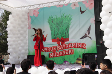 Qəbələdə Novruz şənliyi keçirilmişdir