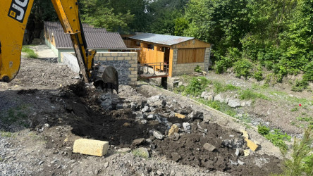Qəbələdə qanunsuz tikinti işlərinin aparılmasının qarşısı alınıb