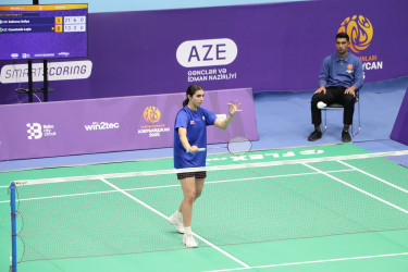 III MDB Oyunlarında badminton yarışlarına start verilib