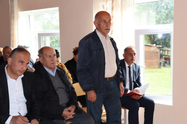 Qəbələ rayonu Daşca kəndində növbəti səyyar qəbul keçirilmişdir.