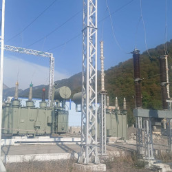 Qəbələdə 110/35/10 kV-luq Laza yarımstansiyası yenidən qurulur