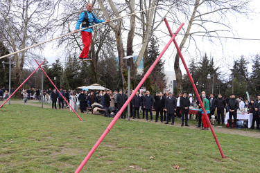 Qəbələdə ənənəvi Novruz şənliyi keçirilmişdir